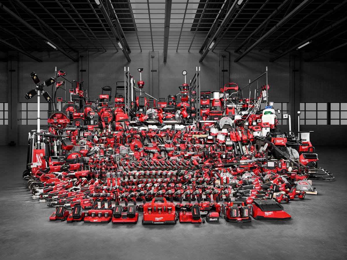 Family photograph of Milwaukee Cordless Toos