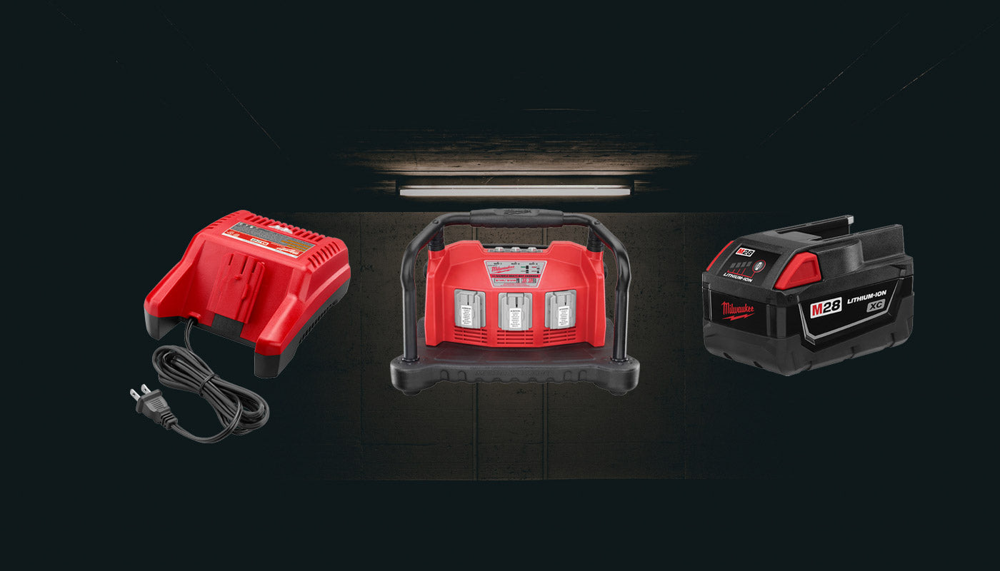 Milwaukee M28 Batteries And Chargers