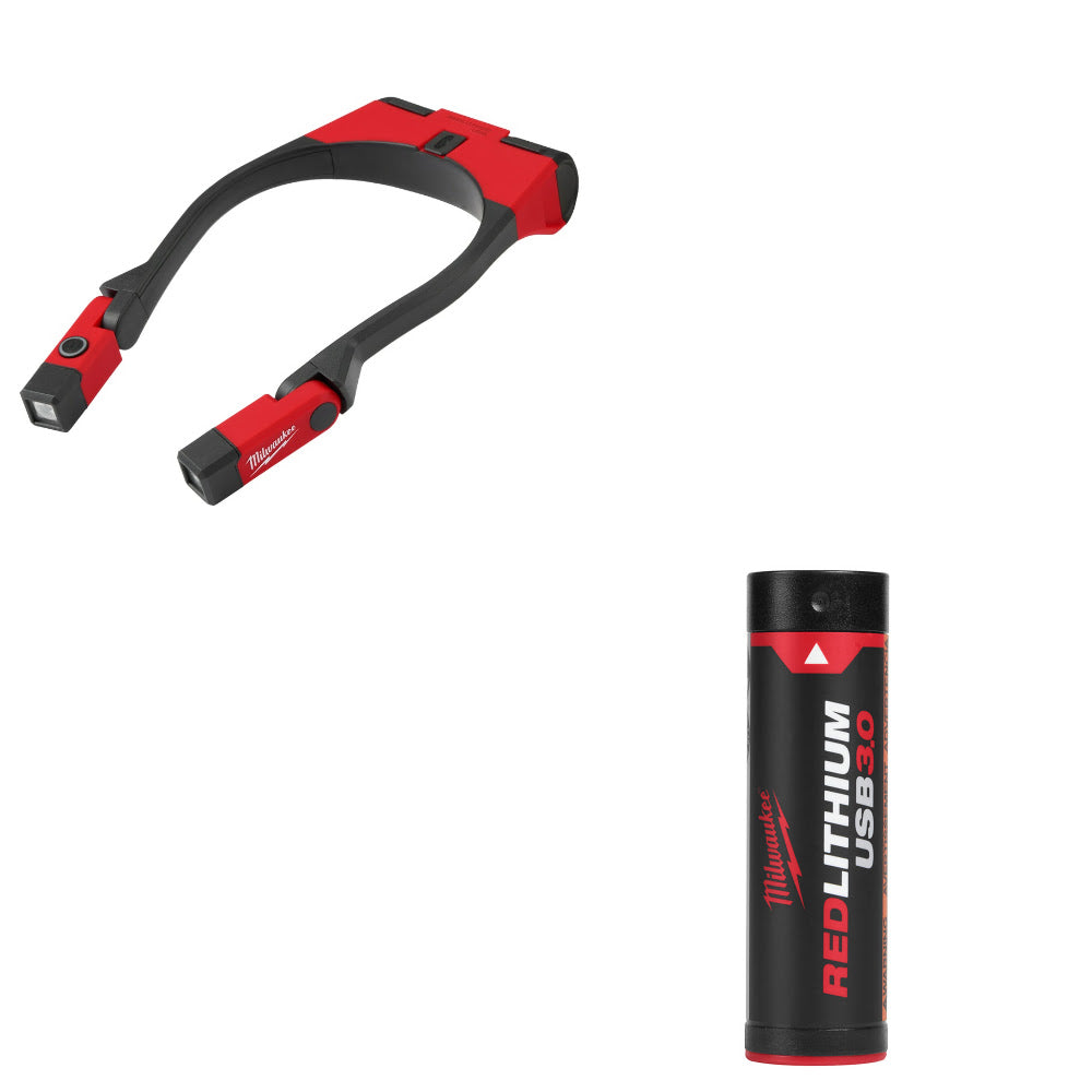 Milwaukee 2117-21 REDLITHIUM USB 400L Light W/ FREE 48-11-2131 3.0AH Battery