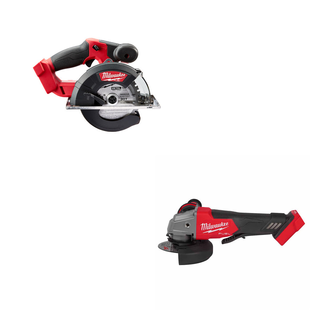 Milwaukee 2782-20 M18 FUEL Circular Saw, Bare W/ FREE 2880-20 M18 FUEL Grinder