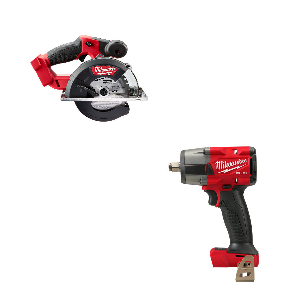 Milwaukee 2782-20 M18 FUEL Circ Saw, Bare W/ FREE 2962-20 M18 FUEL Impact Wrench