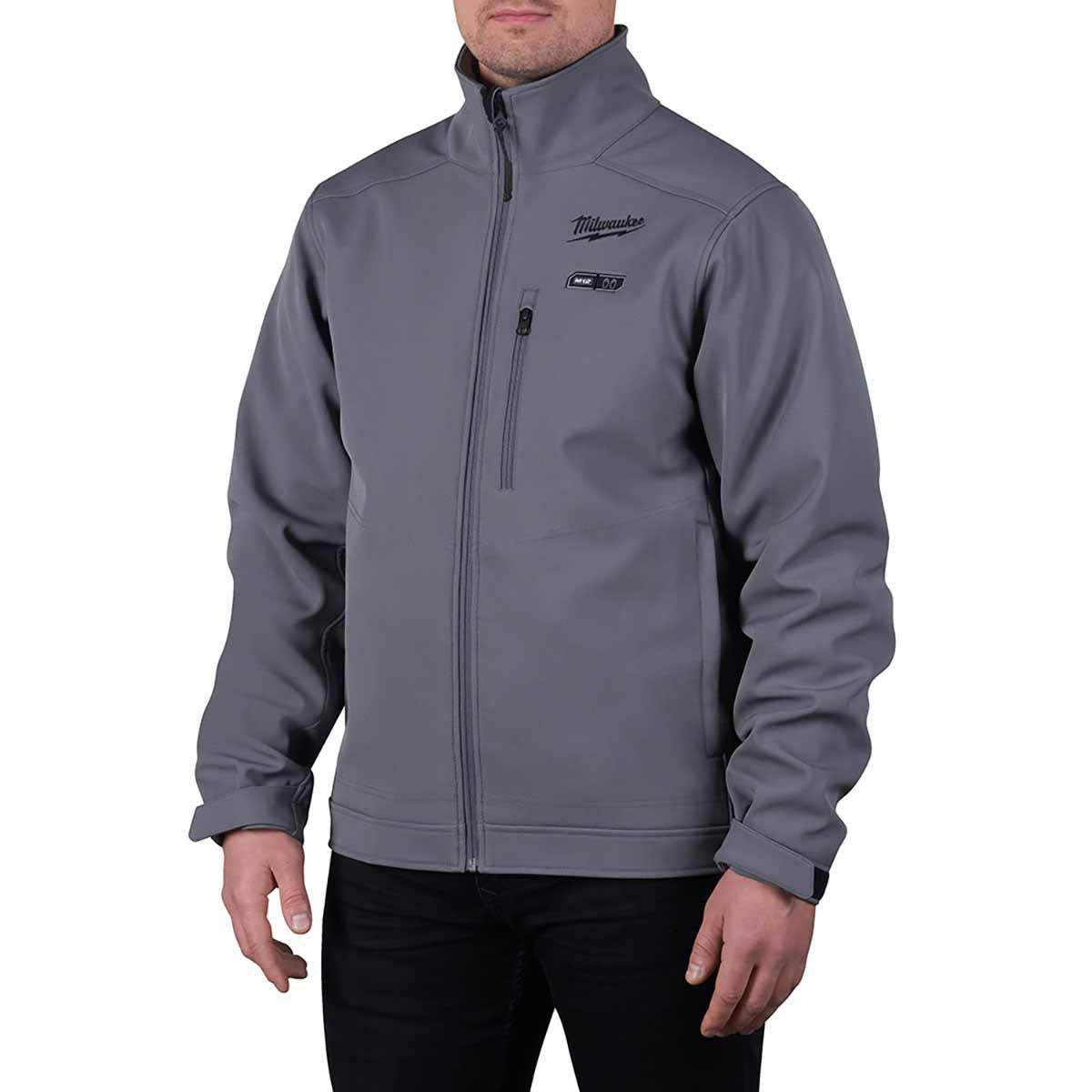 Milwaukee 204G-20 M12 Heated TOUGHSHELL™ Jacket Only, Gray