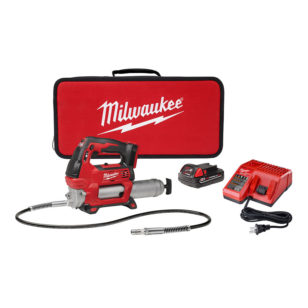 Milwaukee 2646-21CT M18 2-Speed Grease Gun (1 Battery)