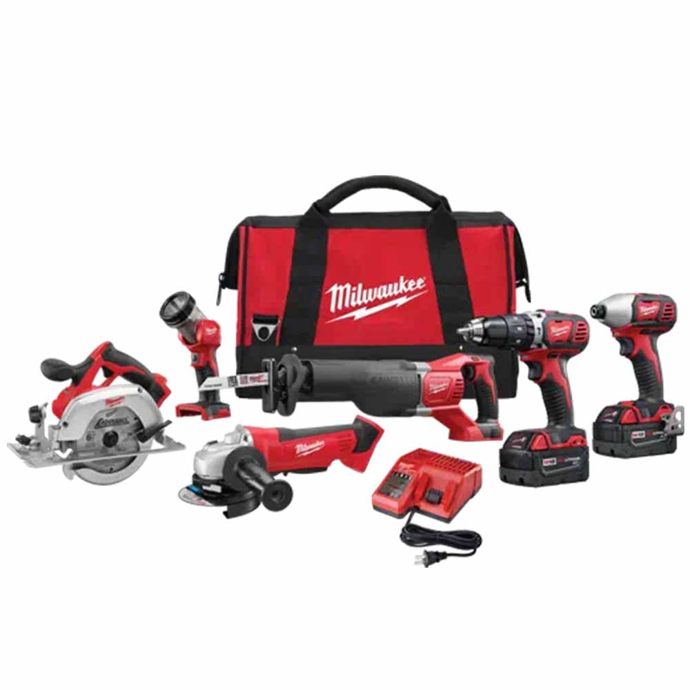 Milwaukee 2691-26 M18 6-Tool Combo Kit