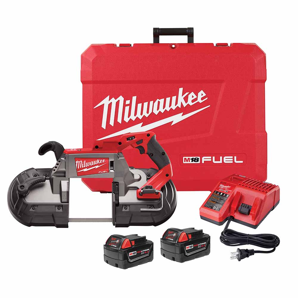 Milwaukee 2729-22 M18 FUEL Deep Cut Band Saw 2 BAT KIT