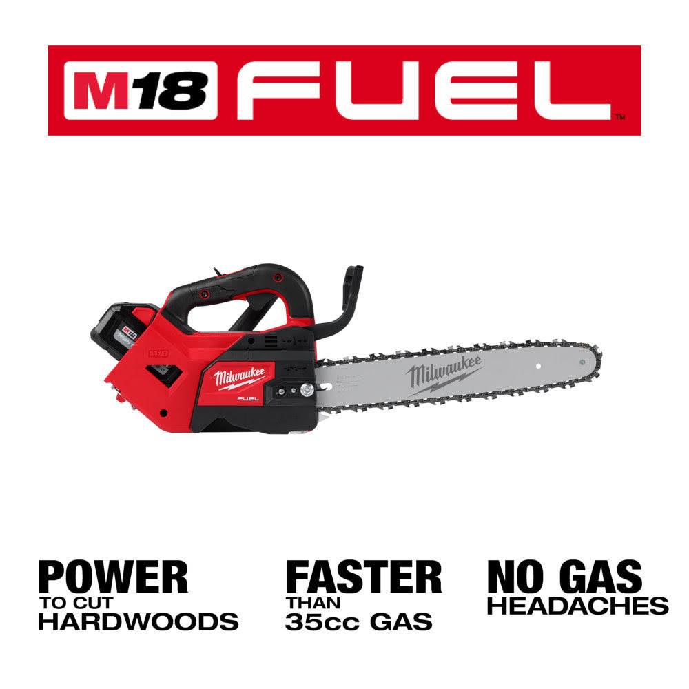 Milwaukee 2826-21T M18 FUEL 14" Top Handle Chainsaw Kit - 2