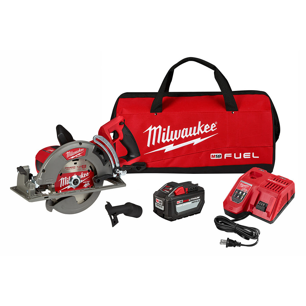 Milwaukee 2830-21HD M18 FUEL Rear Handle 7-1/4" Circular Saw Kit