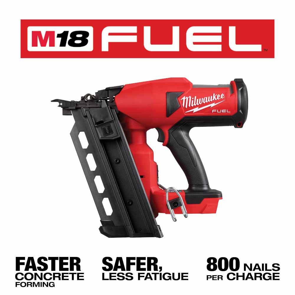 Milwaukee 2844-20 M18 FUEL Duplex Nailer - 5