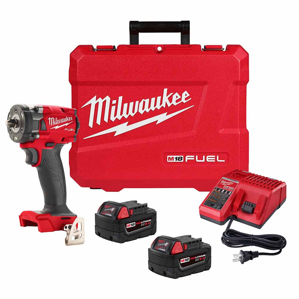 Milwaukee 2854-22 M18 FUEL™ 3/8" Compact Impact Wrench w/ Friction Ring Kit