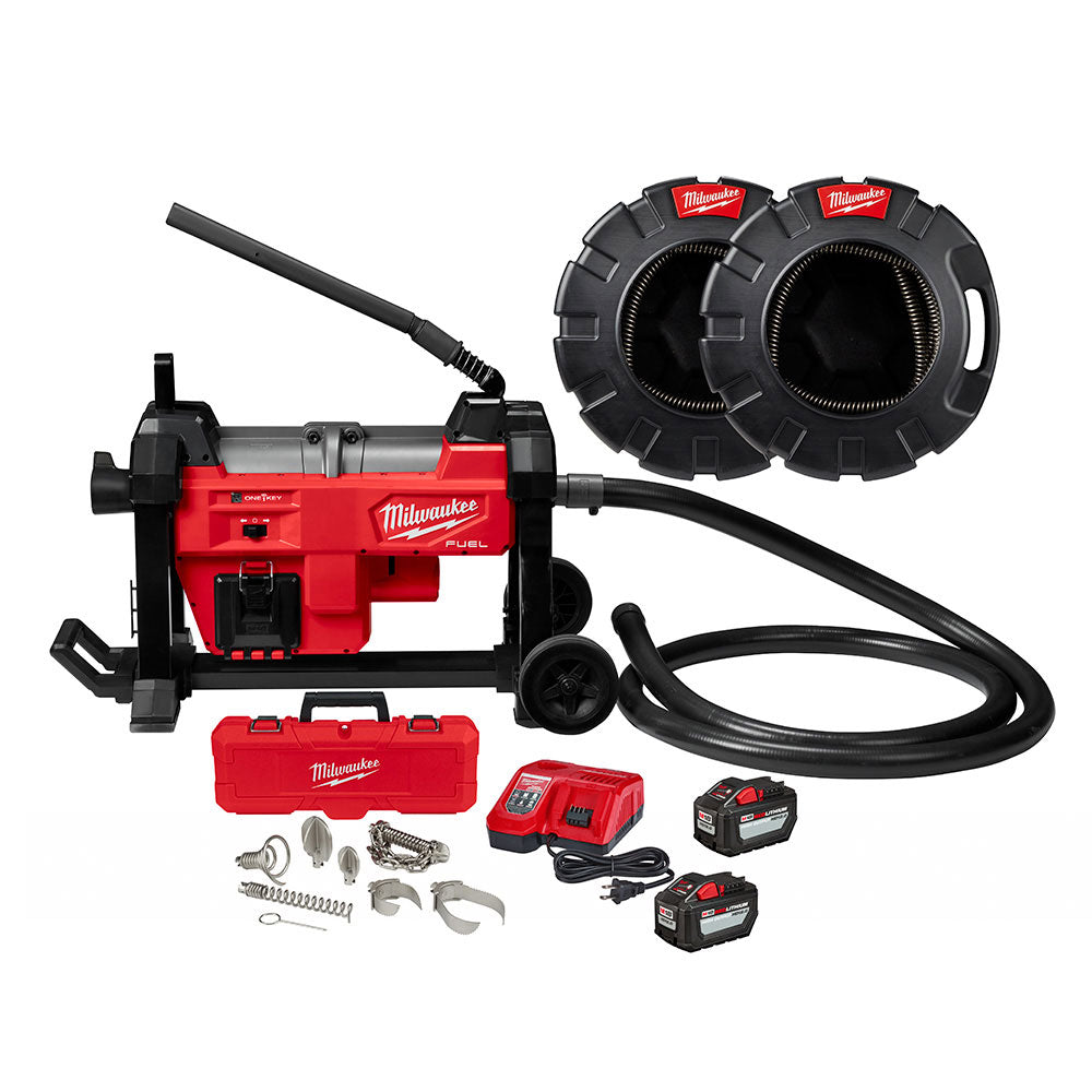 Milwaukee 2871A-22 M18 FUEL SEWER SECTIONAL MACHINE W/ CABLE DRIVE