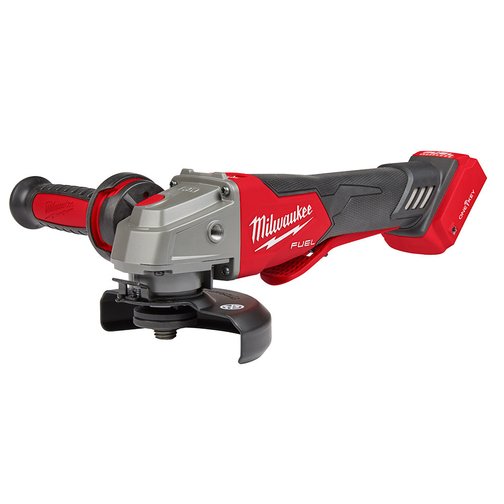 Milwaukee 2882-20 M18 FUEL™ 4-1/2" / 5" Braking Grinder w/ ONE-KEY™  Paddle Switch, No-Lock - 2