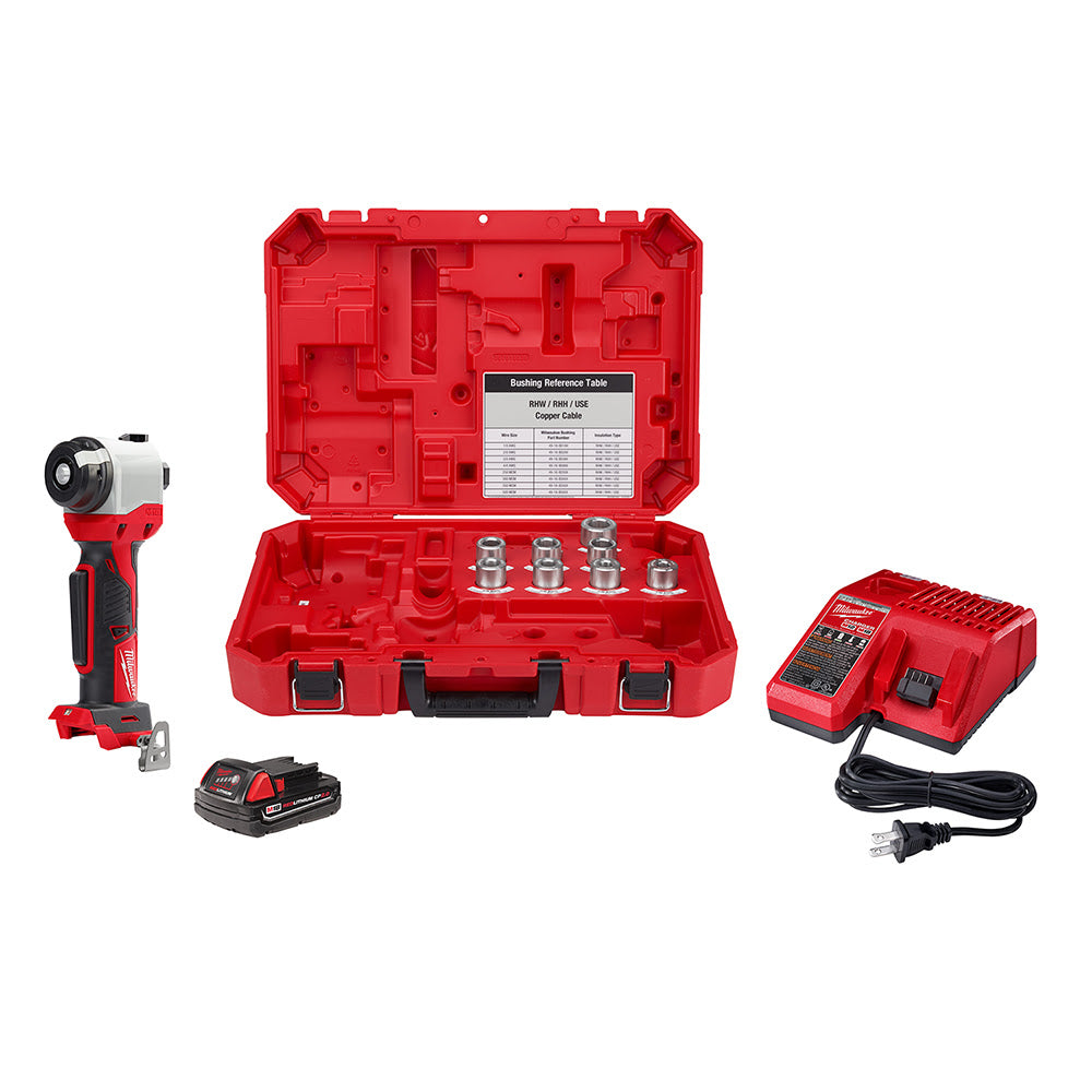 Milwaukee 2935X-21 M18 Cable Stripper Kit for Cu RHW / RHH / USE