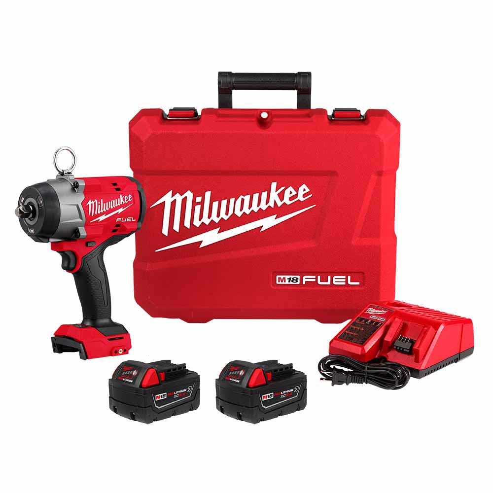 Milwaukee 2966-22 M18 FUEL 1/2" High Torque Impact Wrench w/ Pin Detent Kit