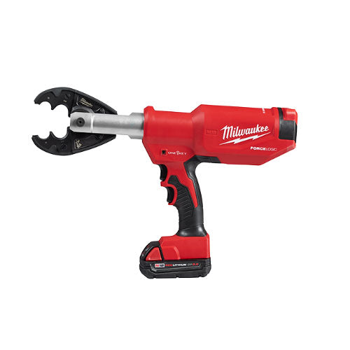 Milwaukee 2977-22O M18 Force Logic 6T Pistol Utility Crimper w/ O-D3 Jaw - 2