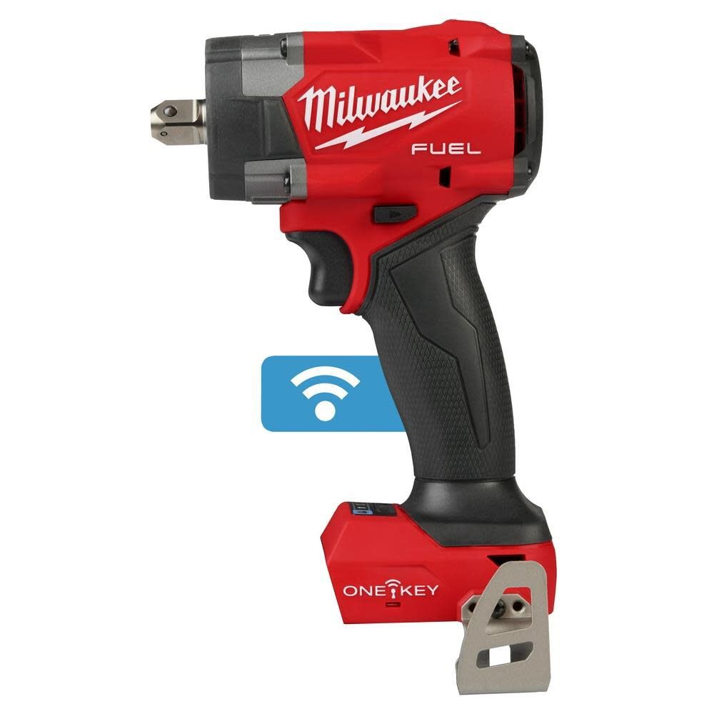 Milwaukee 3061P-20 M18 FUEL 1/2" Controlled Torque Compact Impact Wrench w/ TORQUE-SENSE, Pin Detent