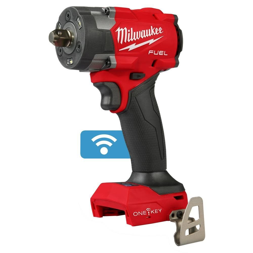 Milwaukee 3061P-20 M18 FUEL 1/2" Controlled Torque Compact Impact Wrench w/ TORQUE-SENSE, Pin Detent - 2