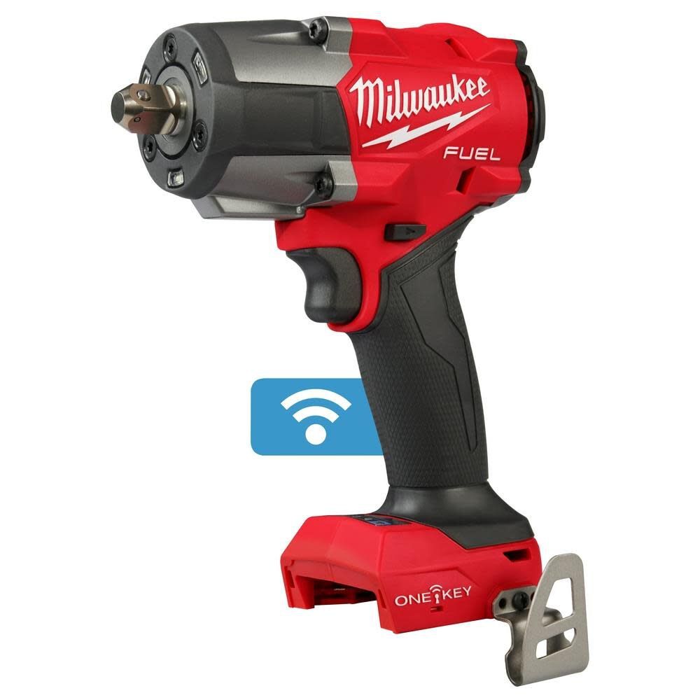 Milwaukee 3062P-20 M18 FUEL 1/2" Controlled Mid-Torque Impact Wrench w/ TORQUE-SENSE, Pin Detent - 2