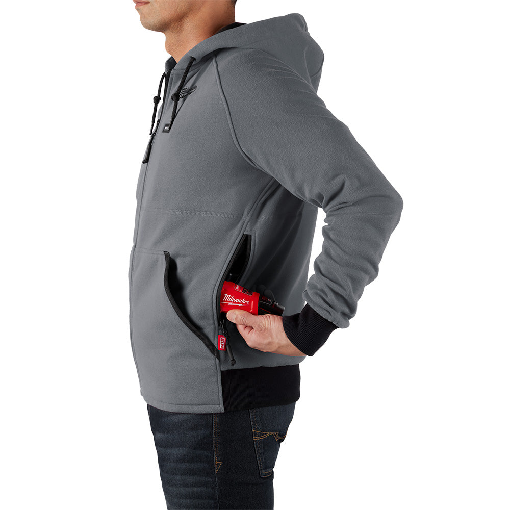 Milwaukee 306G-20 M12 Heated Hoodie Gray (Hoodie Only)