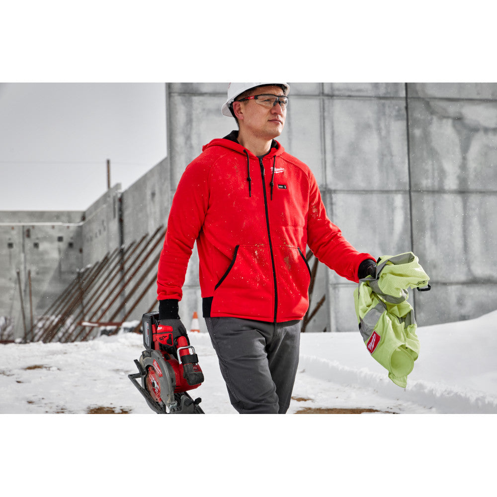 Milwaukee 306R-20 M12 Heated Hoodie Red (Hoodie Only)