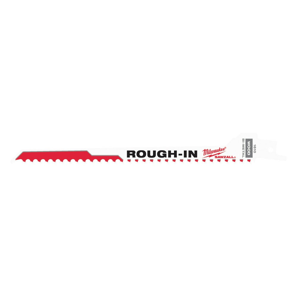 Milwaukee 48-00-1610 Rough-In Sawzall Blade 5 Pack