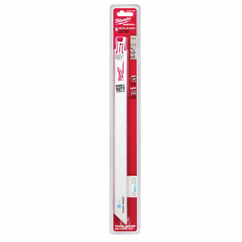 Milwaukee 48-00-4189 Sawzall Blade 18 Teeth per Inch 12-Inch Length Ice Hardened, 5 Pack - 2