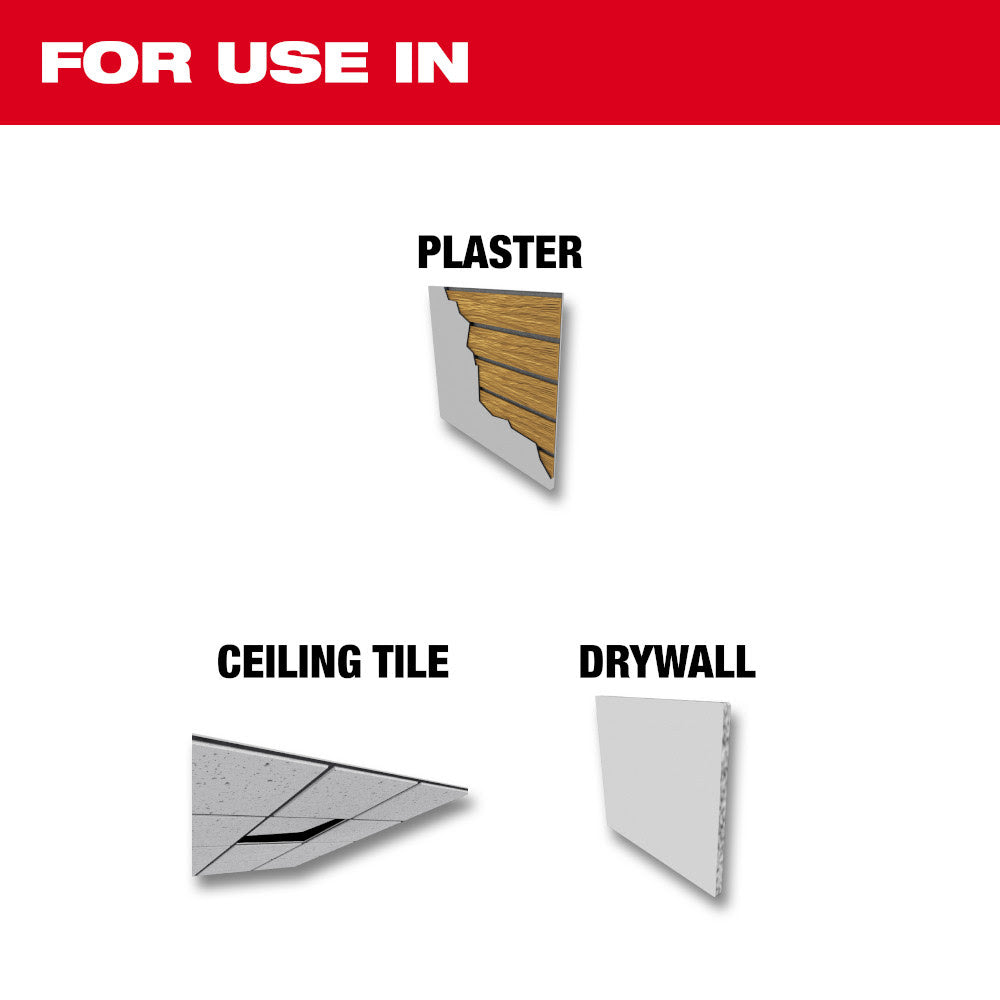 Milwaukee 48-00-5053 6” 8TPI Drywall SAWZALL Blades (3 pk) - 3