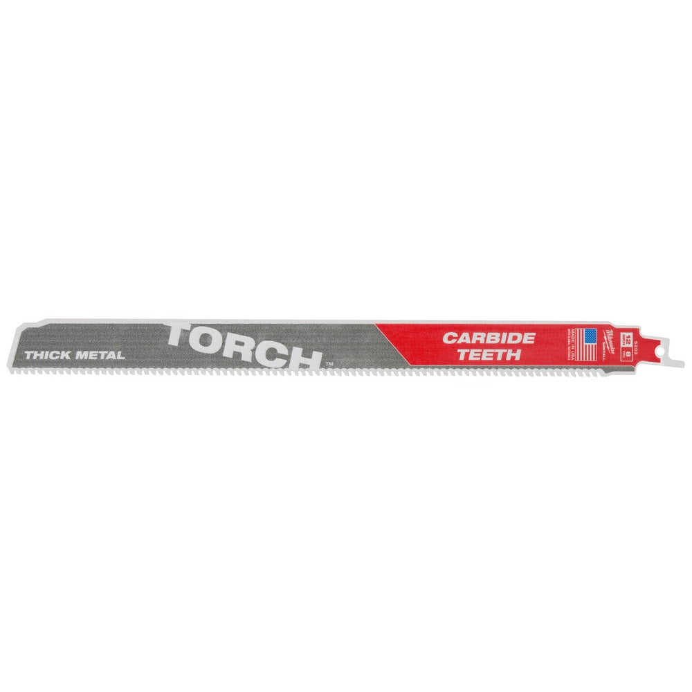 Milwaukee 48-00-5203 12” 7TPI The TORCH™ with Carbide Teeth SAWZALL® Blade 1PK