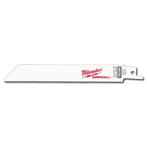 Milwaukee 48-00-8182 Super Sawzall Blade 14 Teeth per Inch 6-Inch Length, 25 Pack - 2