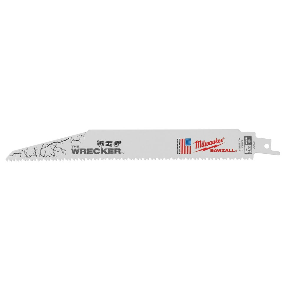 Milwaukee 48-01-2702 WRECKER Multi-Material SAWZALL Blade 9" 7/11TPI