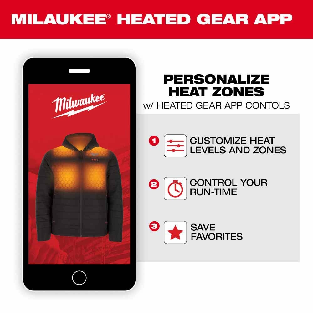 Milwaukee 48-11-2330 Heated Gear Power Source w/ App Control - 5