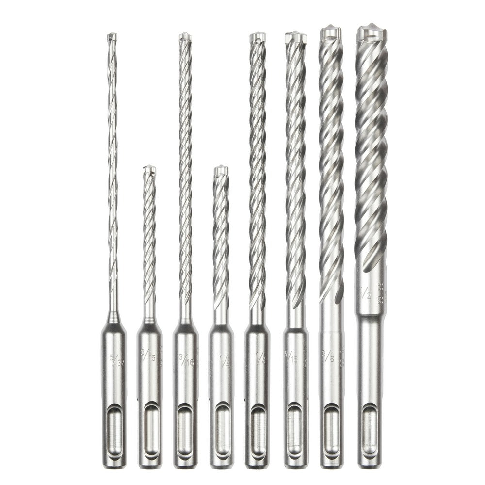 Milwaukee 48-20-7663 8pc. SDS Plus MX4 4-Cutter Drill Bit Kit