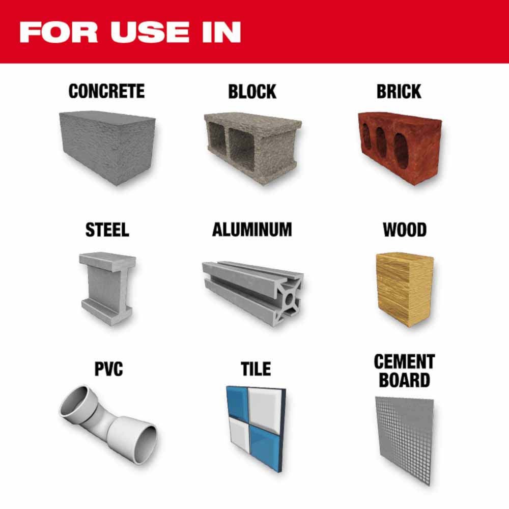 Milwaukee 48-20-8882 5/32" x 4" x 6" SHOCKWAVE Impact Duty Carbide Multi-Material Drill Bit - 2