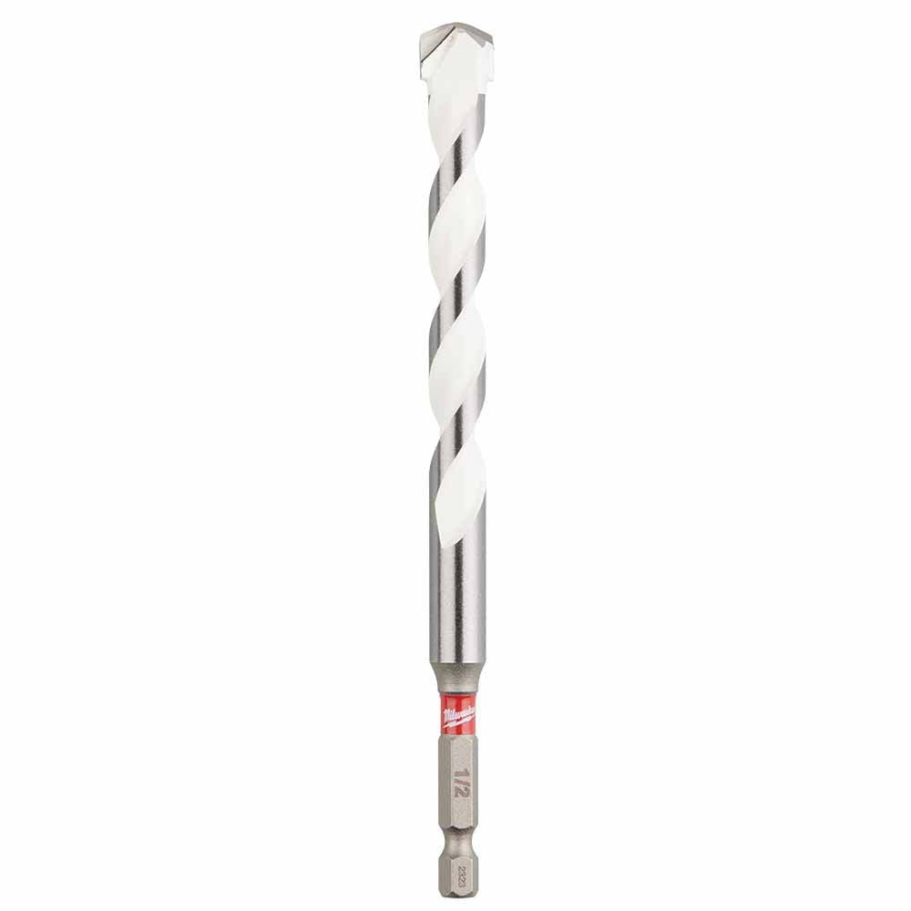 Milwaukee 48-20-8892 1/2" x 4" x 6" SHOCKWAVE Impact Duty Carbide Multi-Material Drill Bit