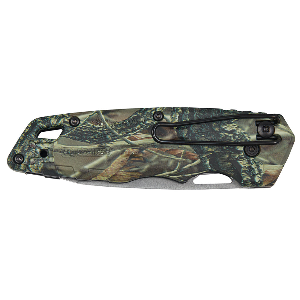 Milwaukee 48-22-1524 FASTBACK Camo Folding Knife - 2