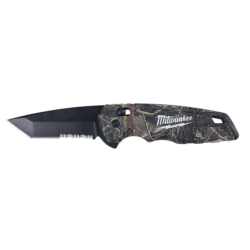 Milwaukee 48-22-1535 FASTBACK Camo Spring Assisted Folding Knife