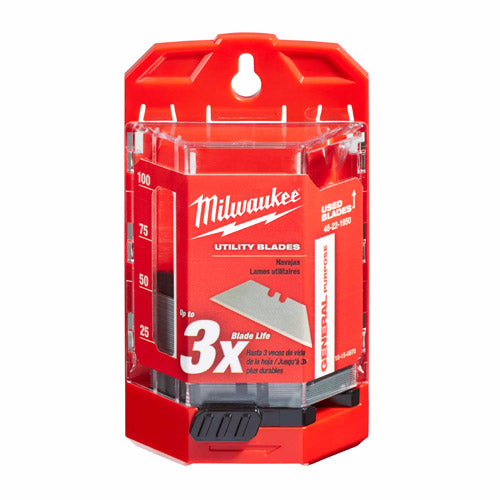 Milwaukee 48-22-1950 50 PC General Purpose Utility Blades w/ Dispenser - 2