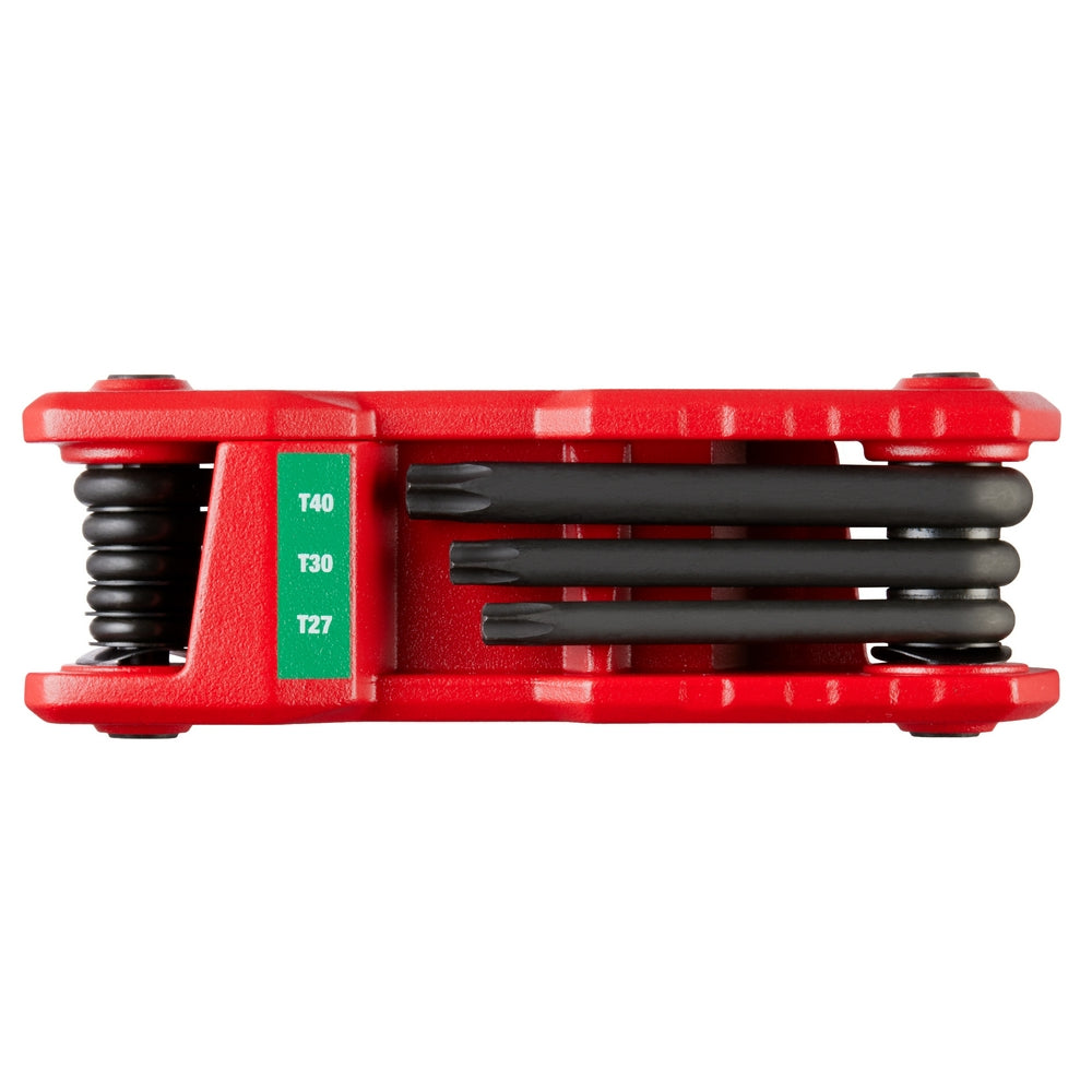 Milwaukee 48-22-2184 8-Key Folding Hex Key Set - Torx - 9