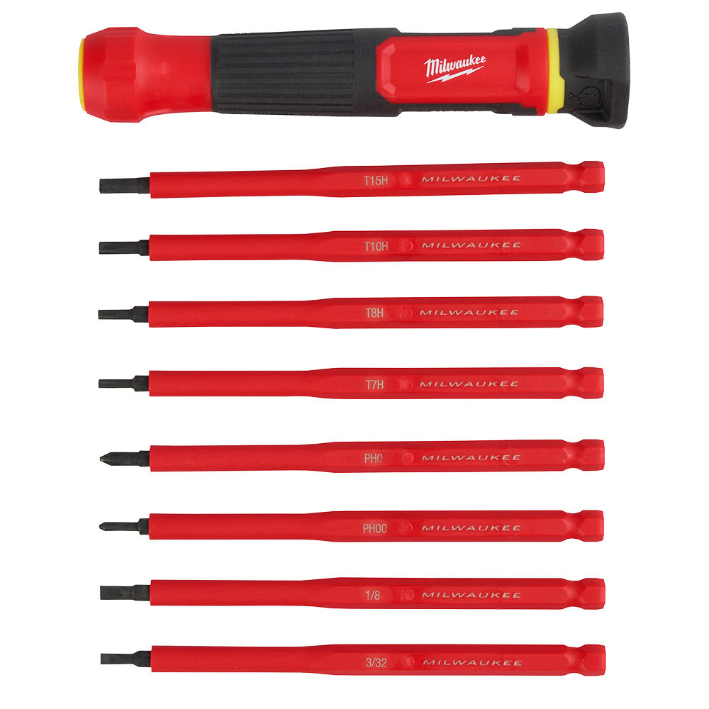 Milwaukee 48-22-2217 8-in-1 1000V Insulated Precision Multi-Bit Screwdriver Set