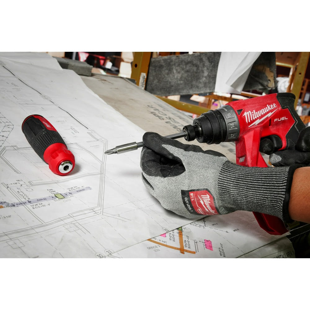 Milwaukee 48-22-2900 14-in-1 Multi-Bit Screwdriver - 8