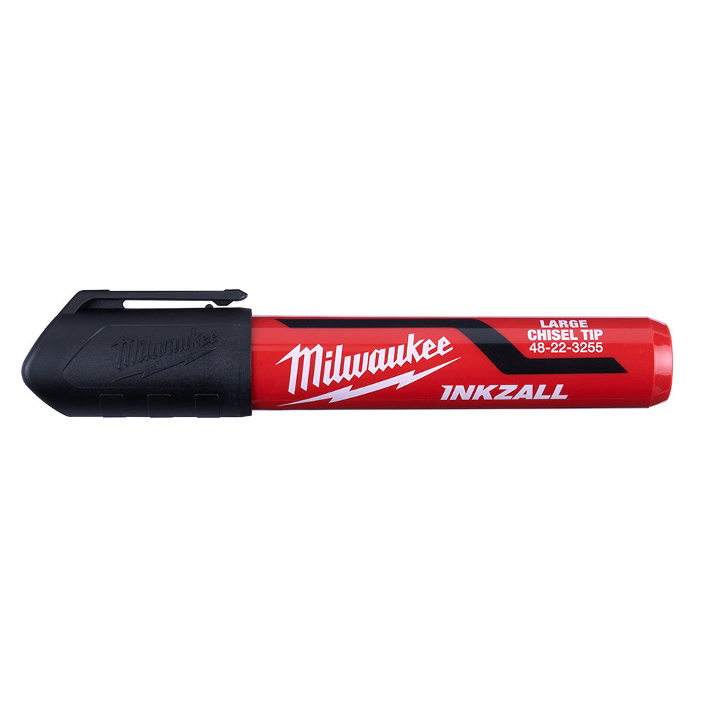 Milwaukee 48-22-3255 INKZALL Large Chisel Tip Black Marker