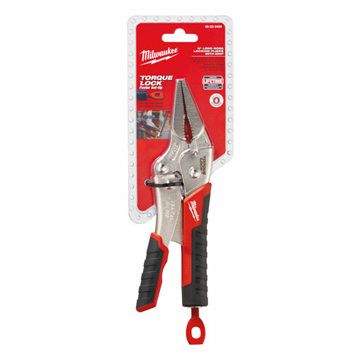 Milwaukee 48-22-3409 9" TORQUE LOCK LONG NOSE LOCKING PLIERS WITH GRIP - 2