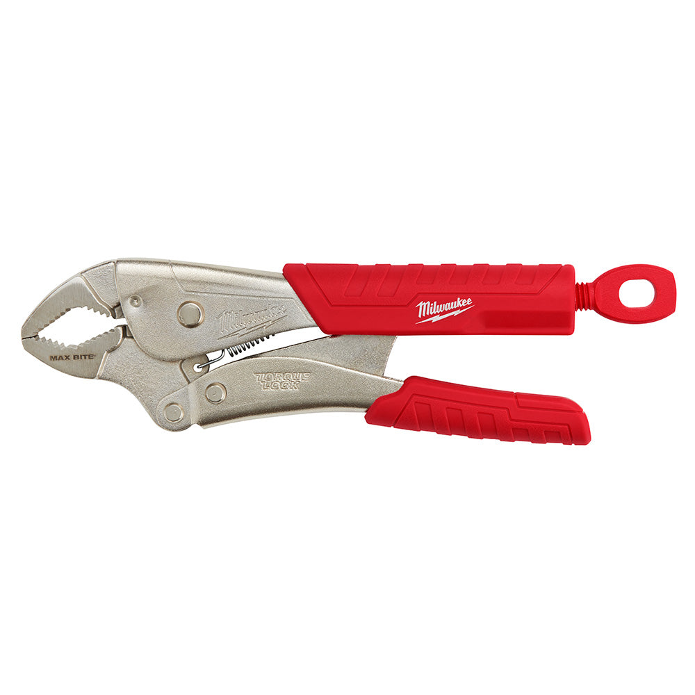 Milwaukee 48-22-3710 10" CURVED JAW LOCKING PLIERS WITH MAXBITE AND DURABLE GRIP