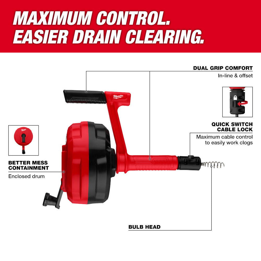 Milwaukee 48-22-5760 25' Hand Auger