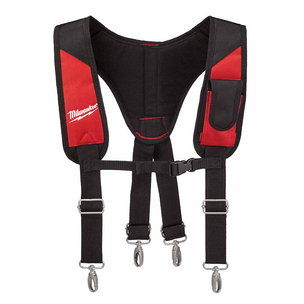 Milwaukee 48-22-8145 Padded Suspension Rig, All Metal Hardware, 1680Denier Ballistic Nylon