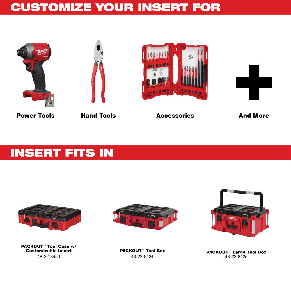 Milwaukee 48-22-8451 Packout Foam Insert - 2