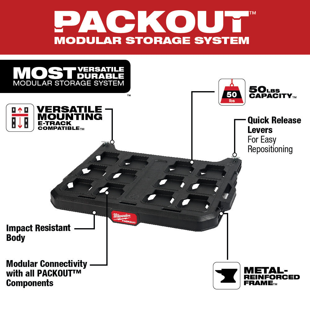 Milwaukee 48-22-8481 PACKOUT Racking Shelf - 2