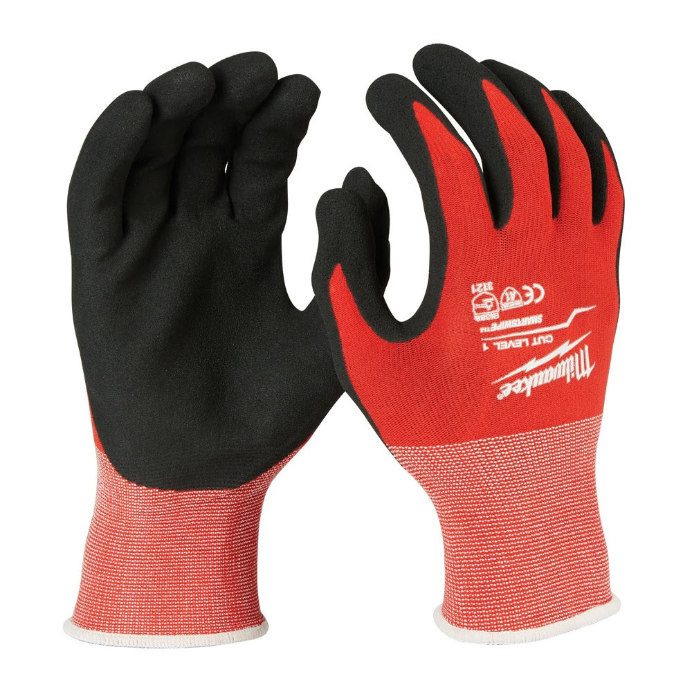 Milwaukee 48-22-8902B 12PK Cut 1 Dipped Gloves – L [A1]