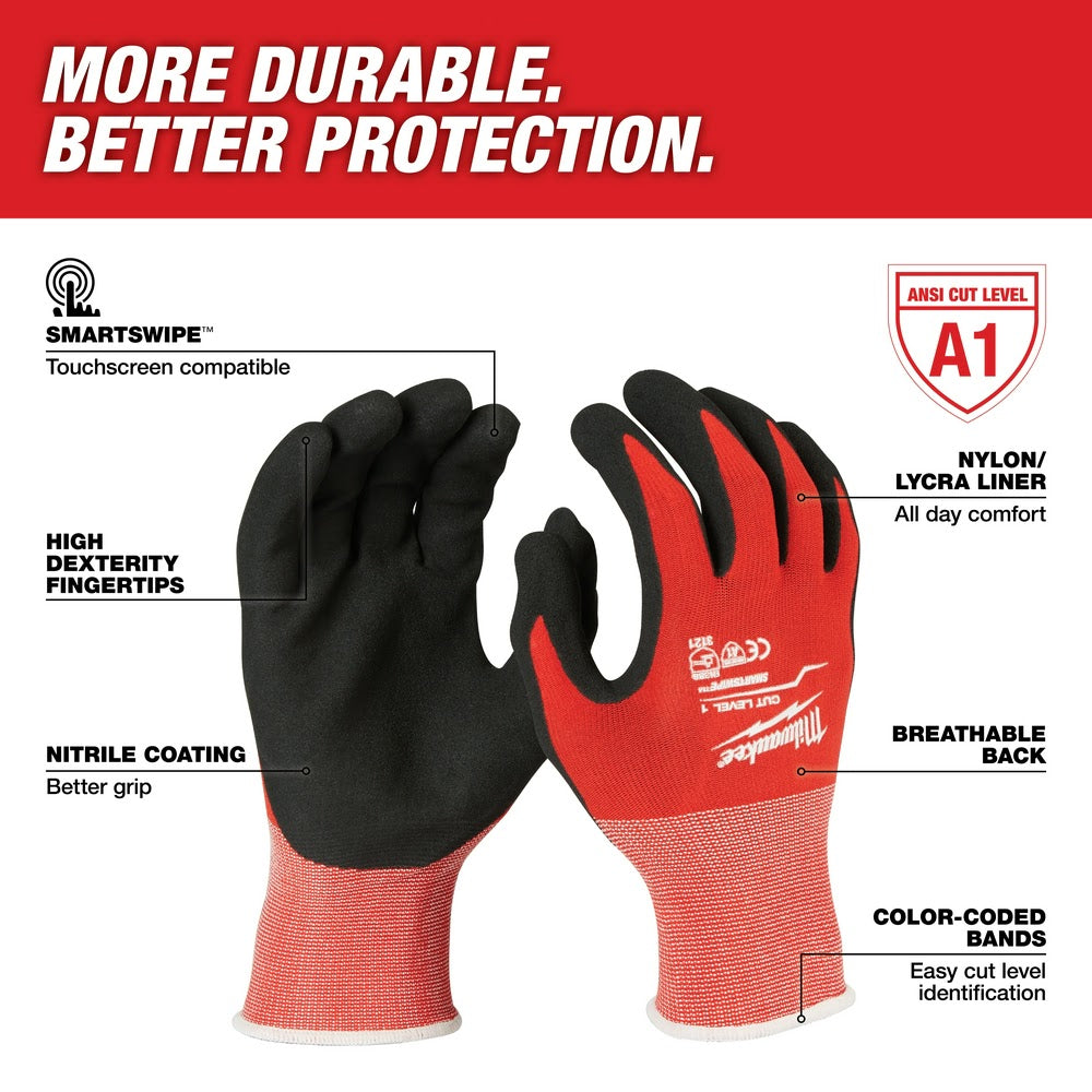 Milwaukee  48-22-8904 Dipped Gloves - XXL - 2