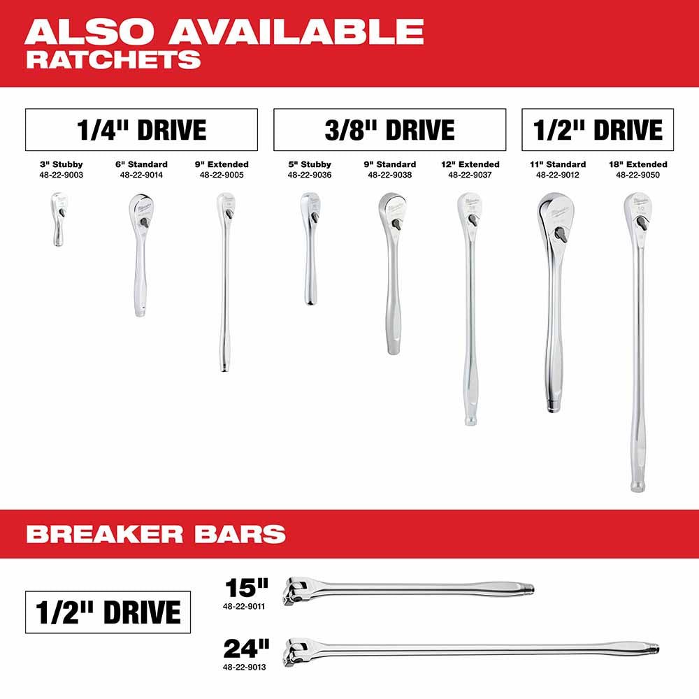 Milwaukee 48-22-9014 1/4" Drive Ratchet