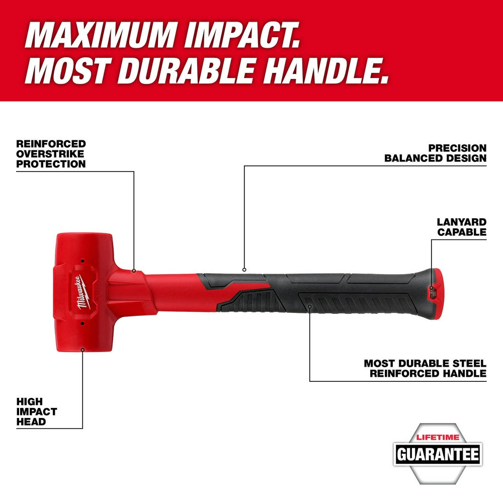 Milwaukee 48-22-9151 48oz Dead Blow Hammer - 2